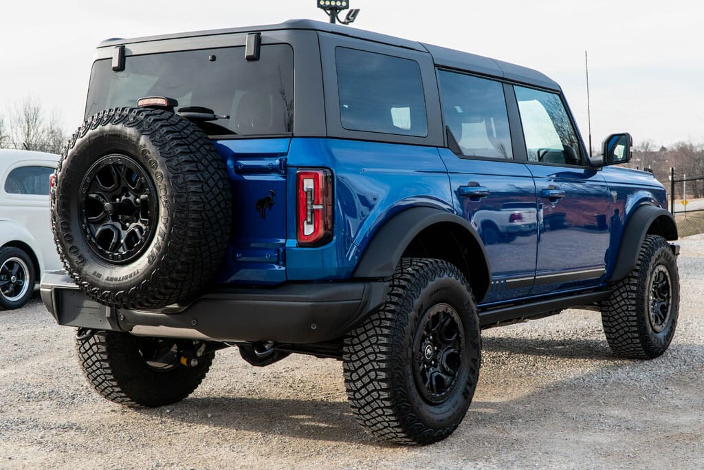 2021 Ford Bronco Advanced 4x4 First Edition Lightning Blue Metallic 4 Door for sale